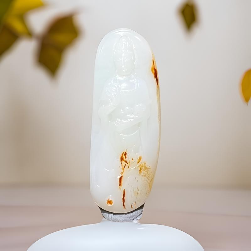 新疆和田玉观音菩萨