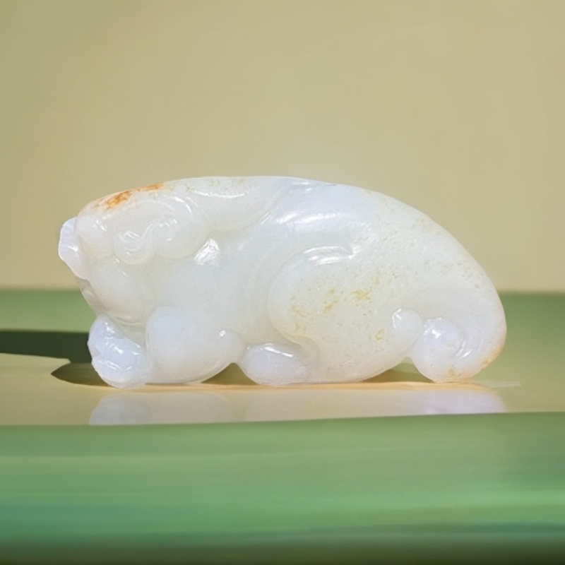 新疆和田玉貔貅挂件