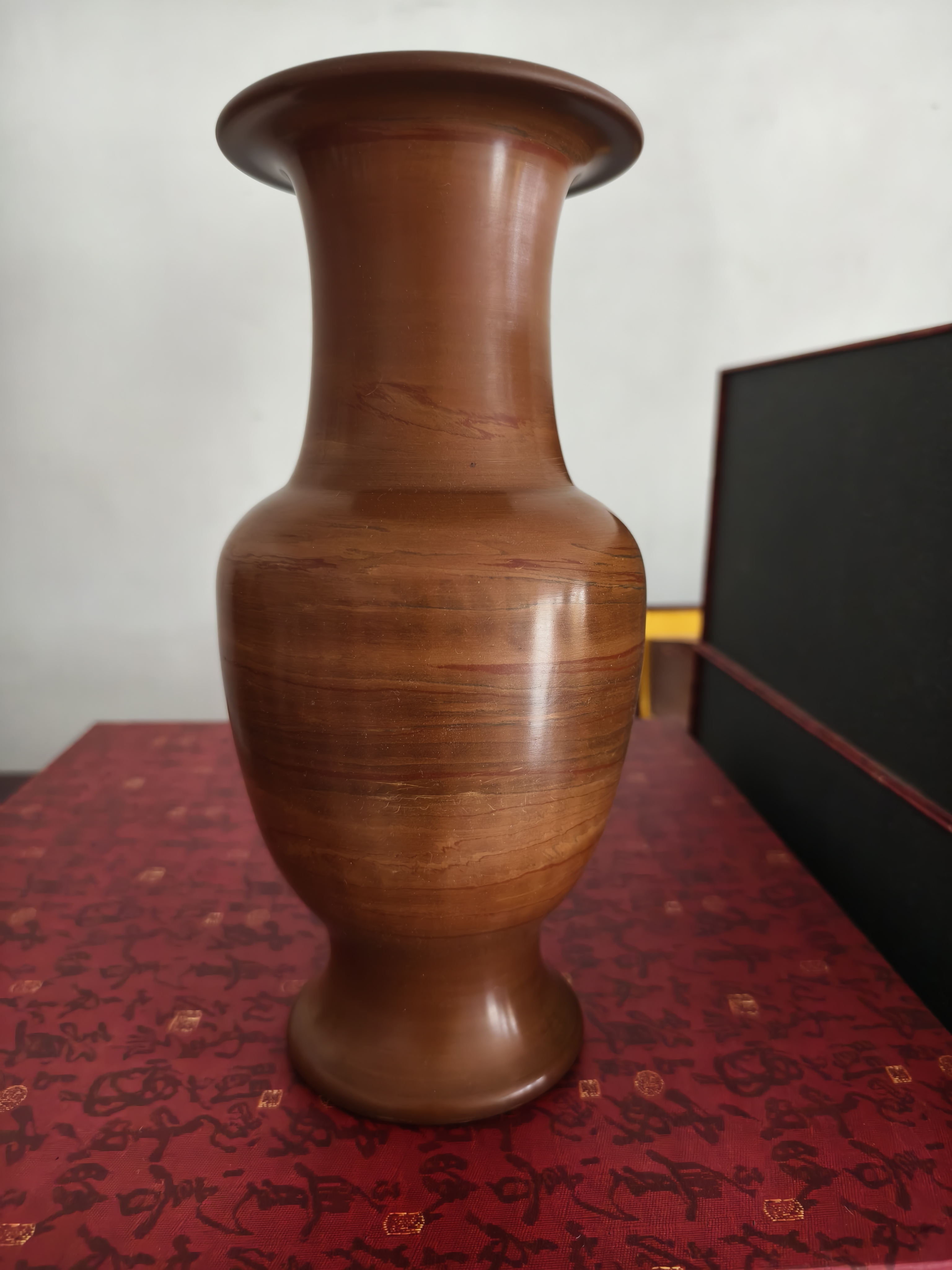 手工精美摆件（小）陶土瓶颜色随机（不能沾水）摆件（一物一拍）