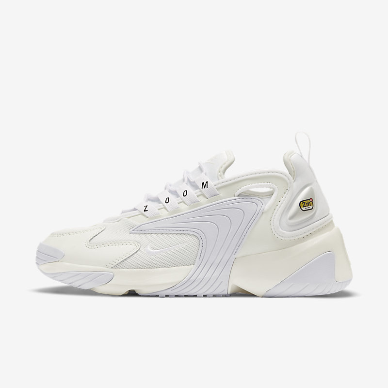 NIKE耐克 ZOOM 2K女子复古运动休闲时尚老爹鞋AO0354-101瑕疵