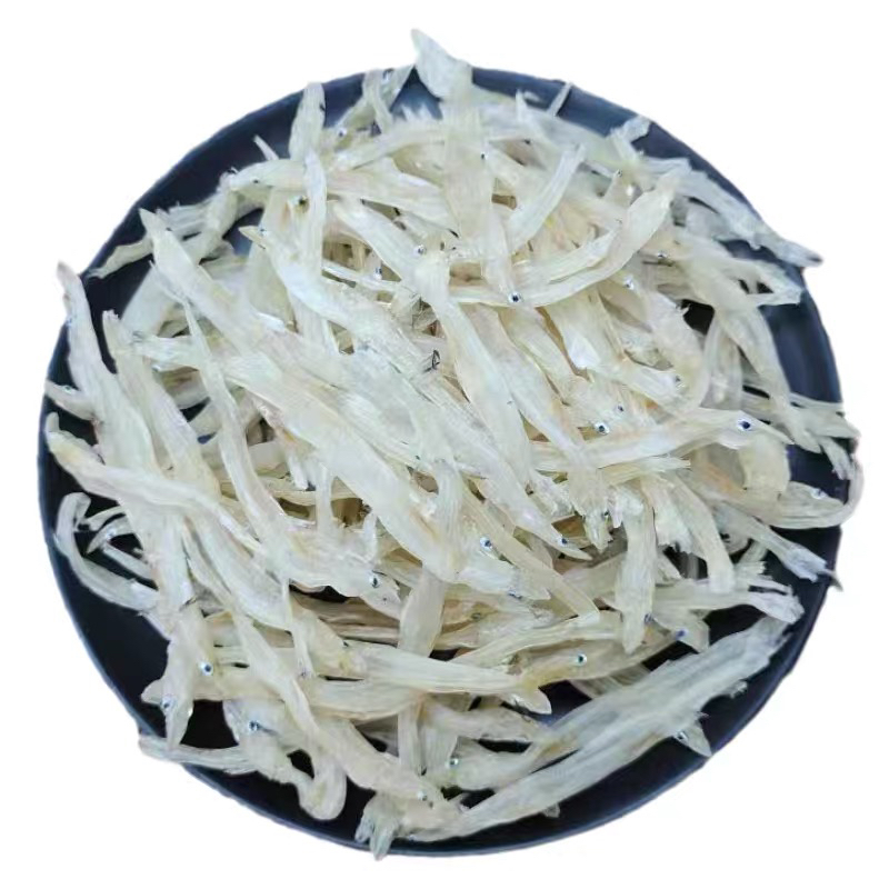淡晒大银鱼干 250g 阳江发货 白饭鱼干 生晒淡口海产干货鱼干 