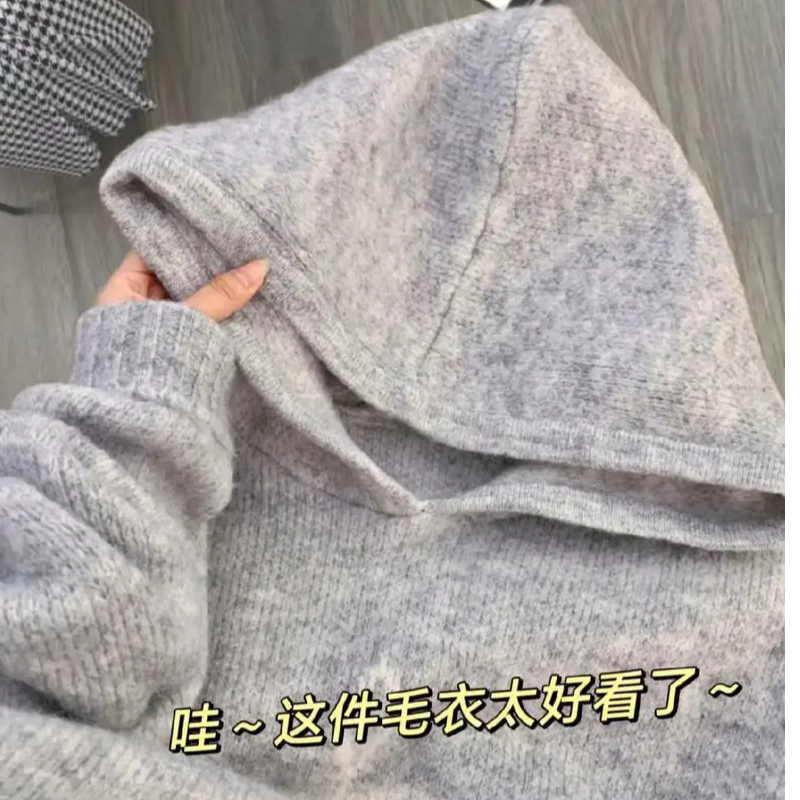 毛衣 高领毛衣 开衫毛衣 长袖  休闲 的