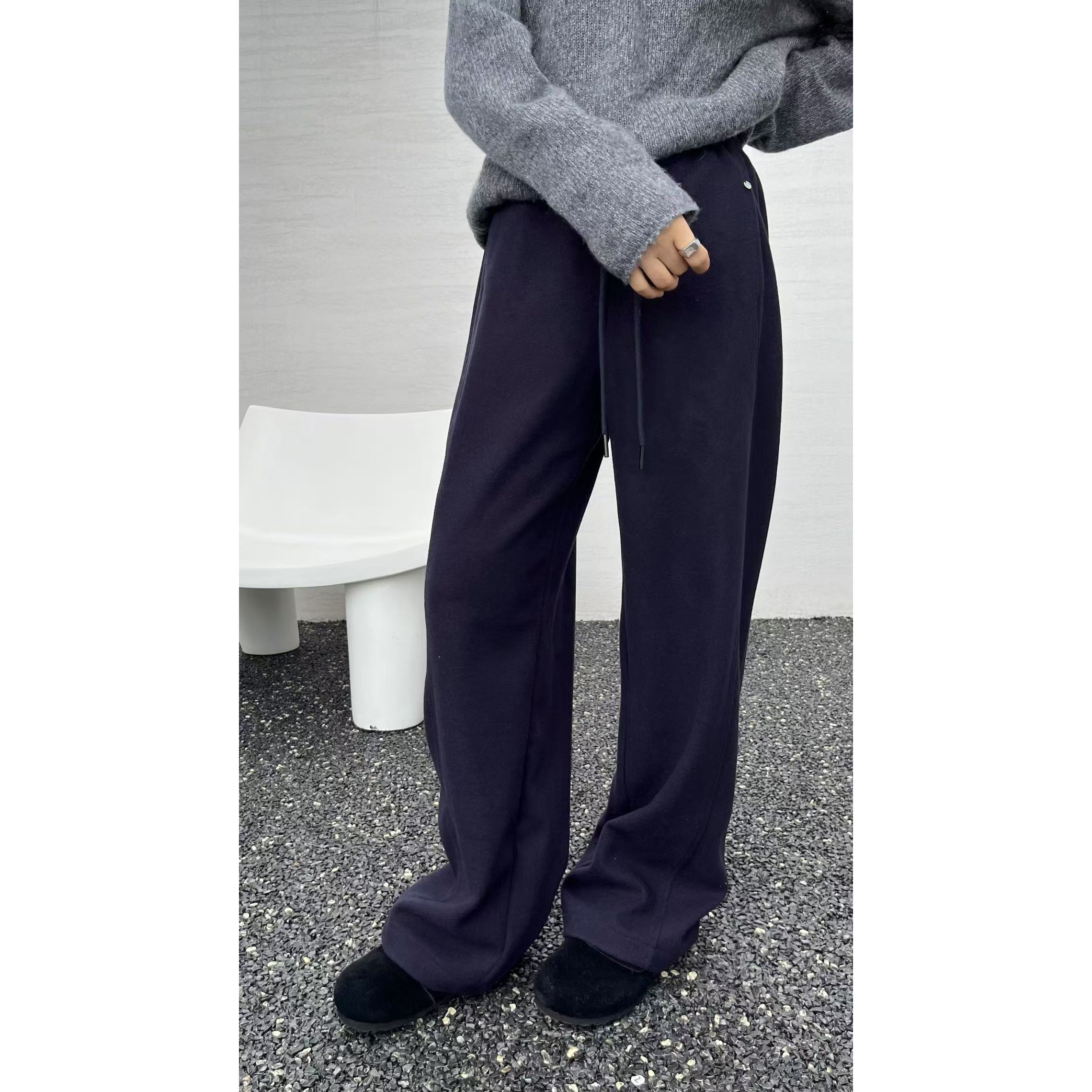 24100五色抽绳休闲裤