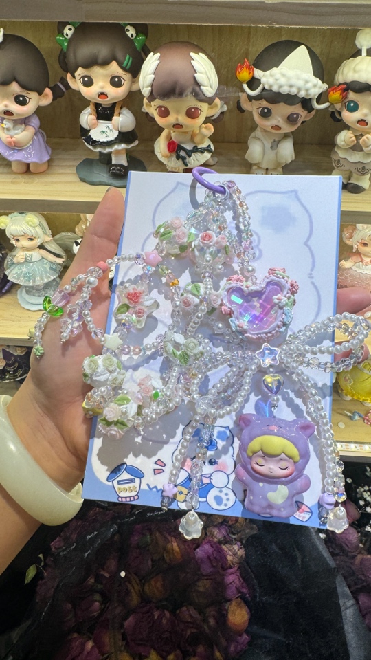 三号链接diy原创手机链包链车挂