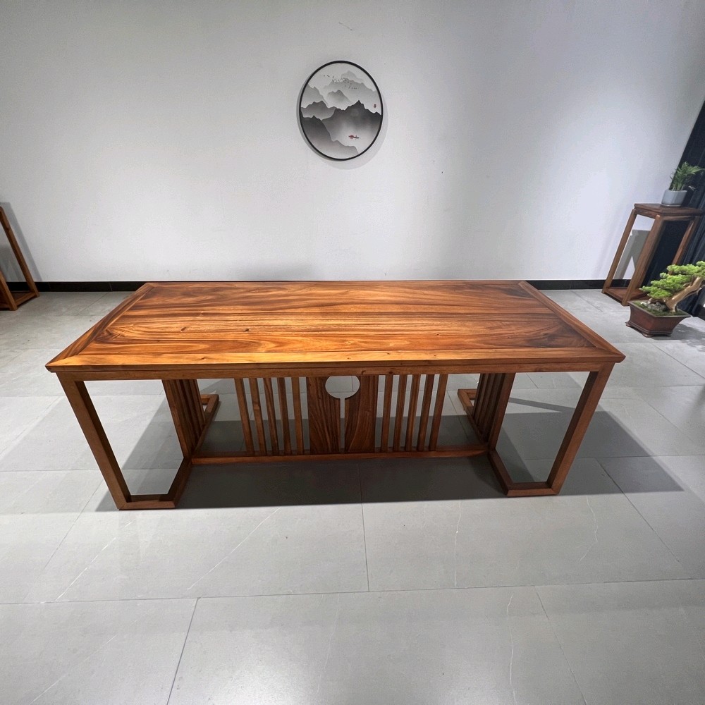 胡桃木梧栖茶桌（128-70-75）不包邮