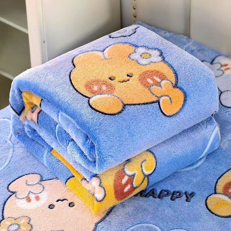 牛奶绒法兰绒水晶绒可做床单被罩四件套可折叠