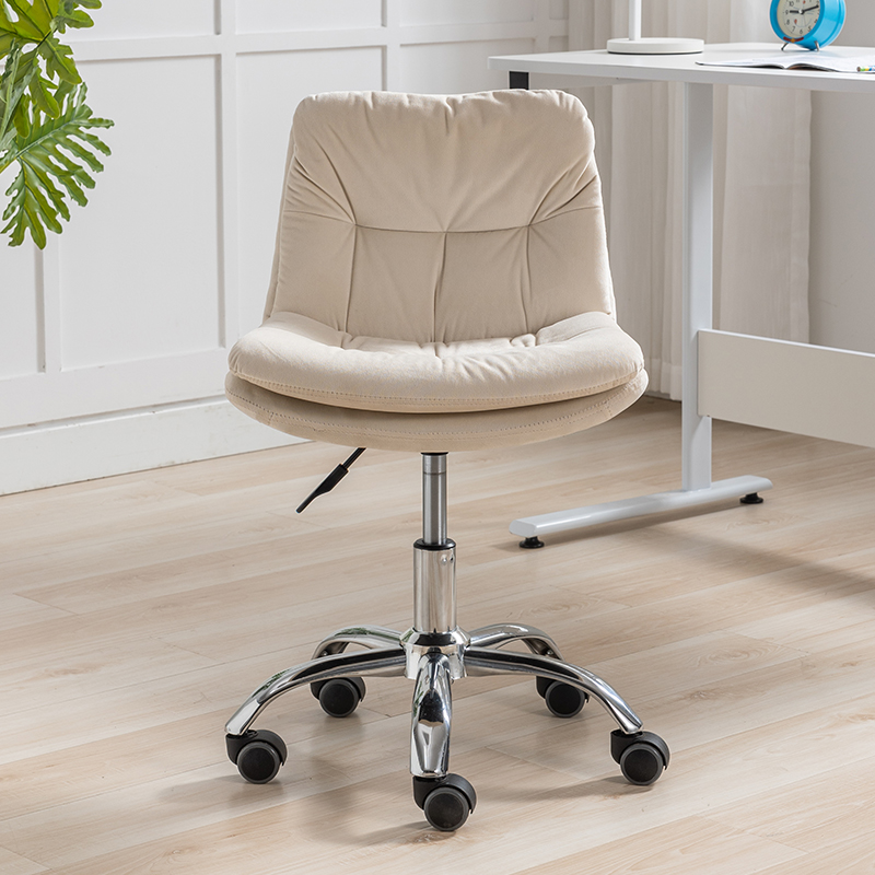 休闲椅学生宿舍学习椅家用书房椅女生化妆椅简约电脑椅旋转化妆凳
