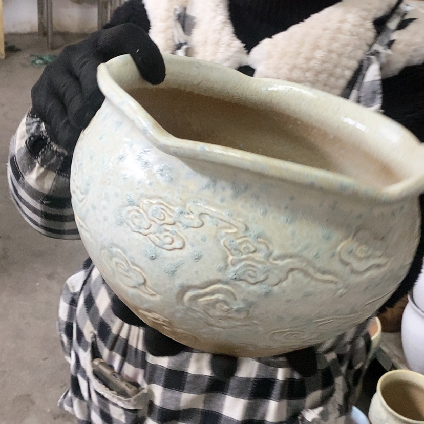 【闪购商品】紫砂花盆口25高15