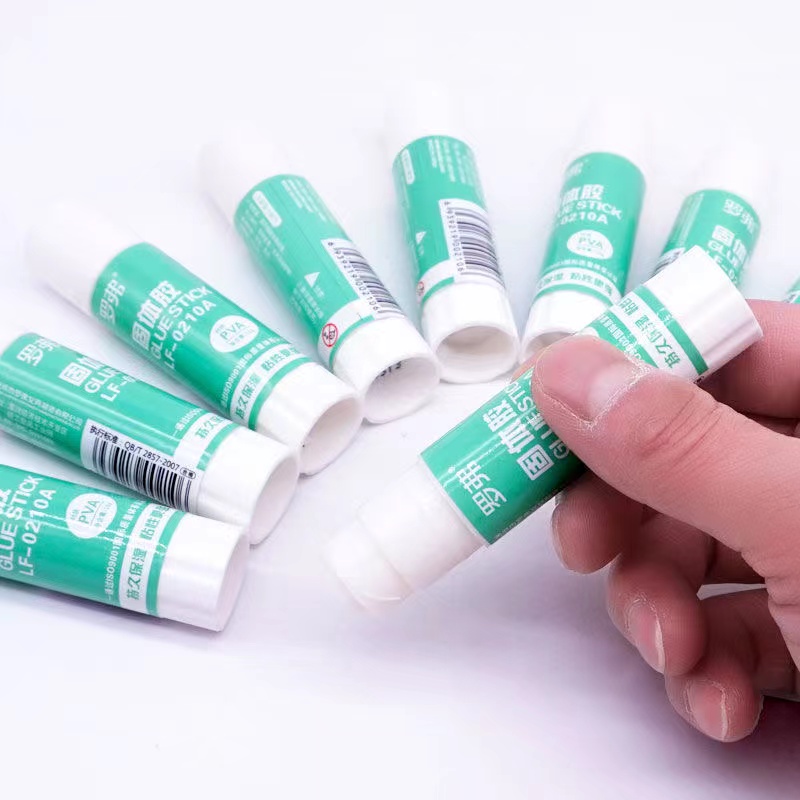 10只9g固体胶棒学生手工课固体胶粘性强儿童DIY胶棒办公用