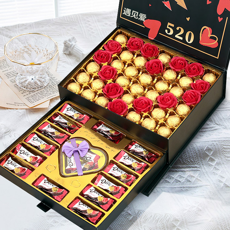 Dove/德芙巧克力礼盒装送女友女生女朋友老婆生日520情人节礼物