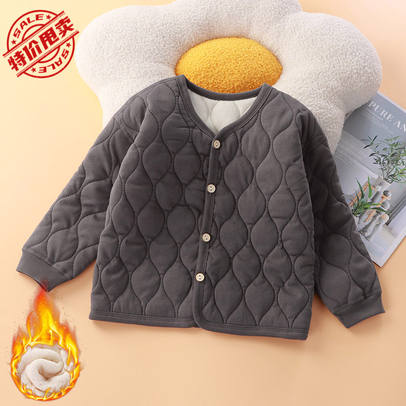 男童冬装【三层夹棉】儿童棉内胆校服神器男童加厚学生棉服女童棉服