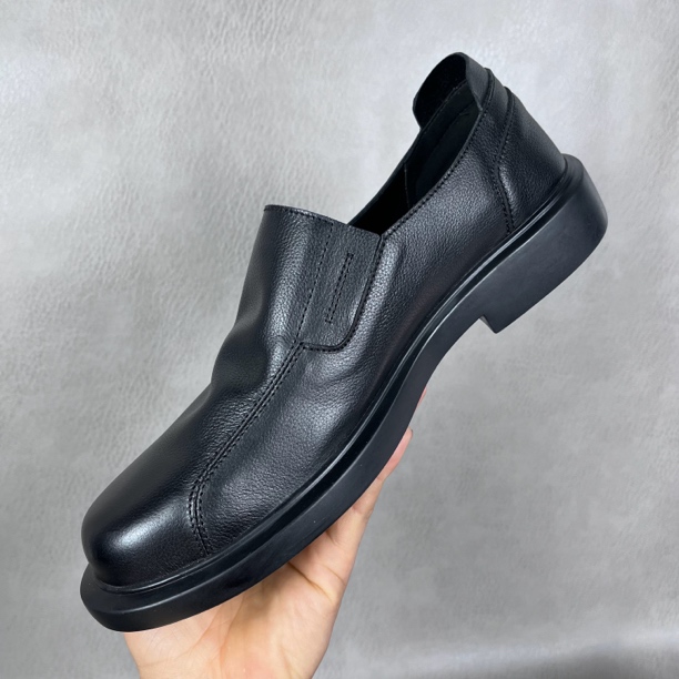 2025夏镂空凉鞋真皮商务休闲皮鞋头层牛皮