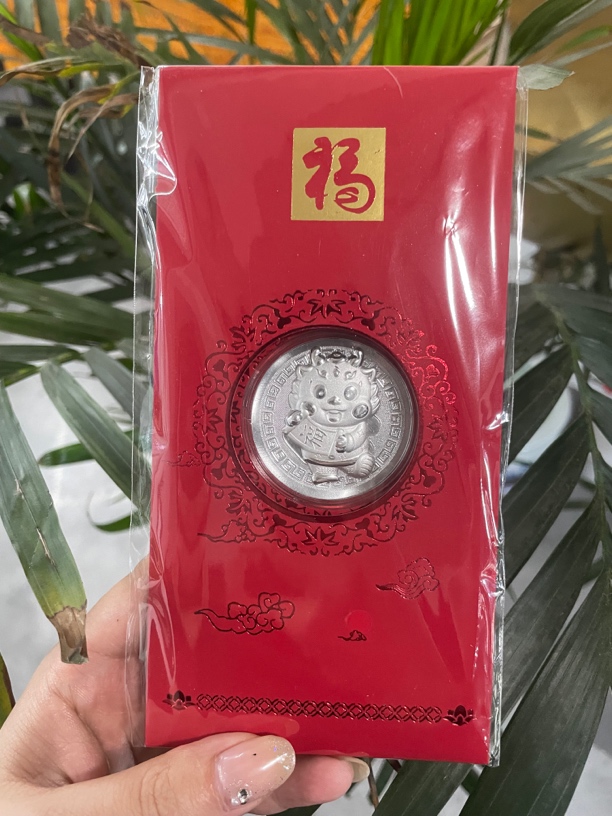 足银银制品 足银999 福龙福气