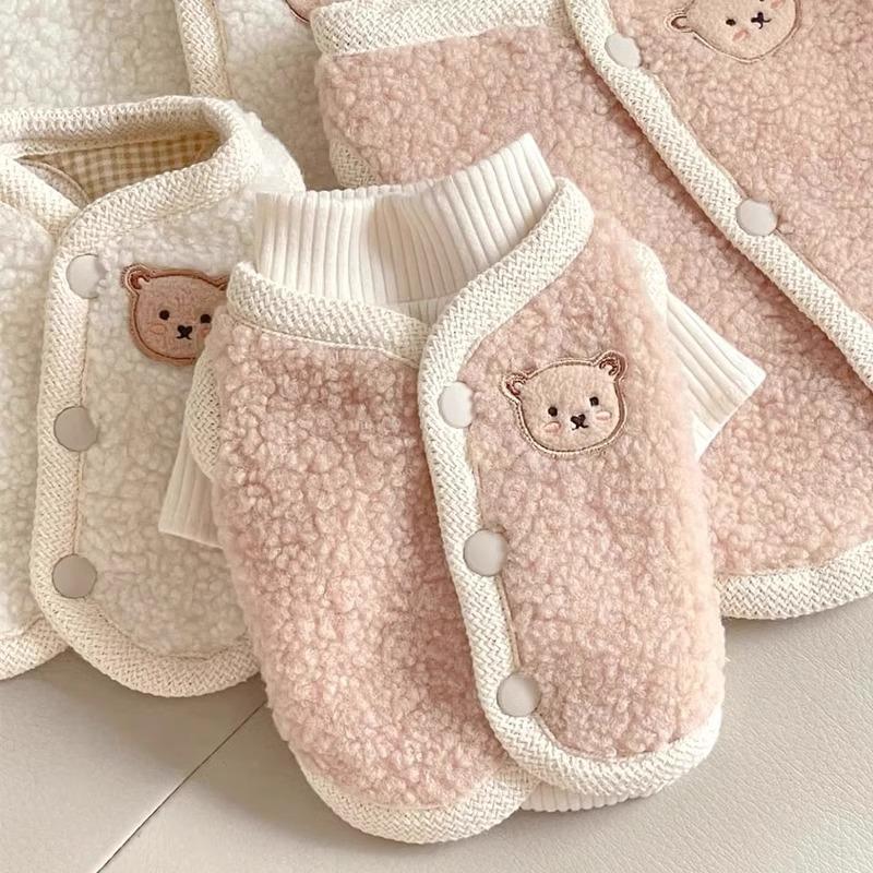 狗狗专用衣服约克夏马尔济斯马甲小背心秋冬季冬天打底衫棉衣幼犬