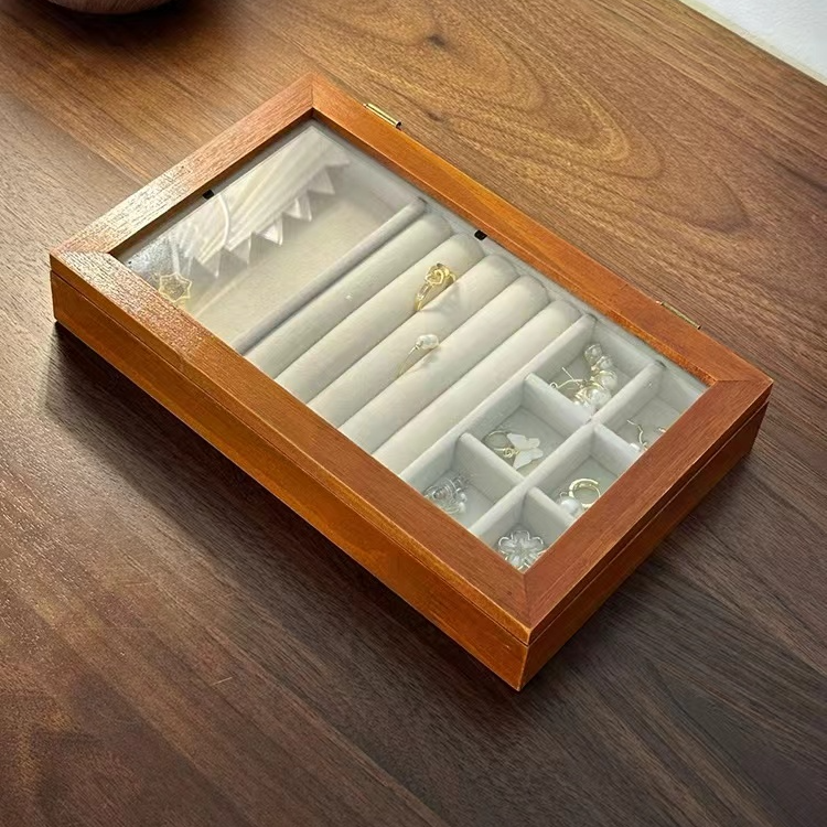 复古做旧首饰收纳盒精致饰品收纳小盒子手镯戒子收纳