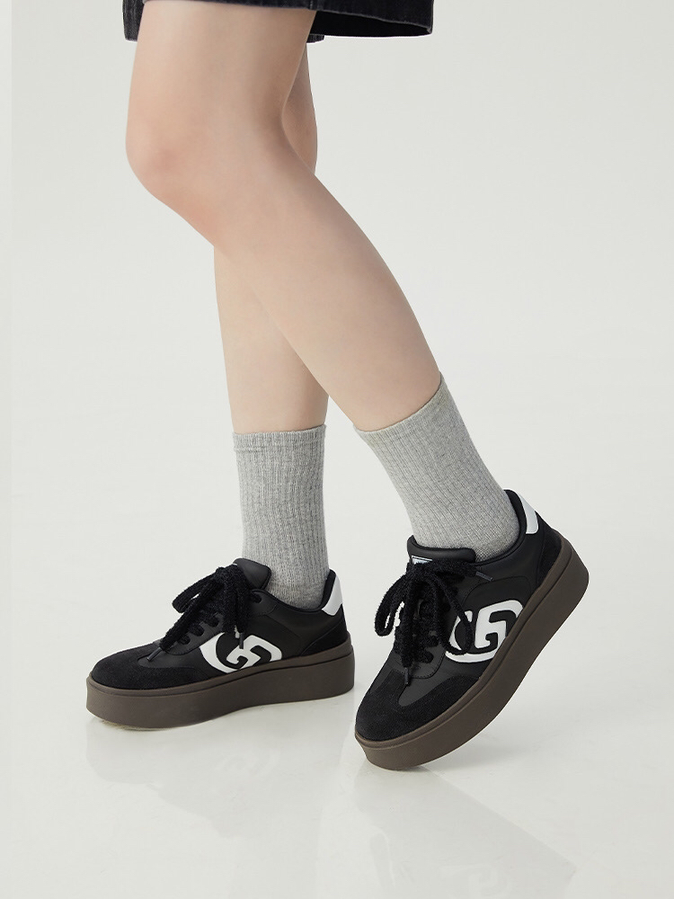 DEEPBREATH深呼吸复古GD德训鞋百搭明星同款百搭鞋子AX轻奢鞋子