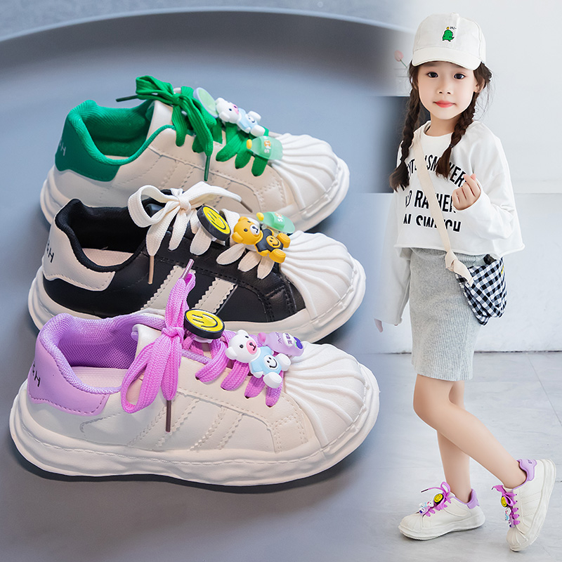 儿童卡通休闲简约童鞋运动鞋小熊卡通时尚童鞋运动鞋