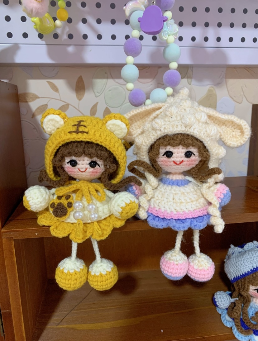 纯手工钩织玩偶成品直播改价专用1号连接