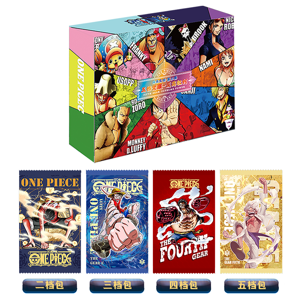 （欧755）海米文创海米航海王第二弹-五档觉醒-收藏卡片盲盒