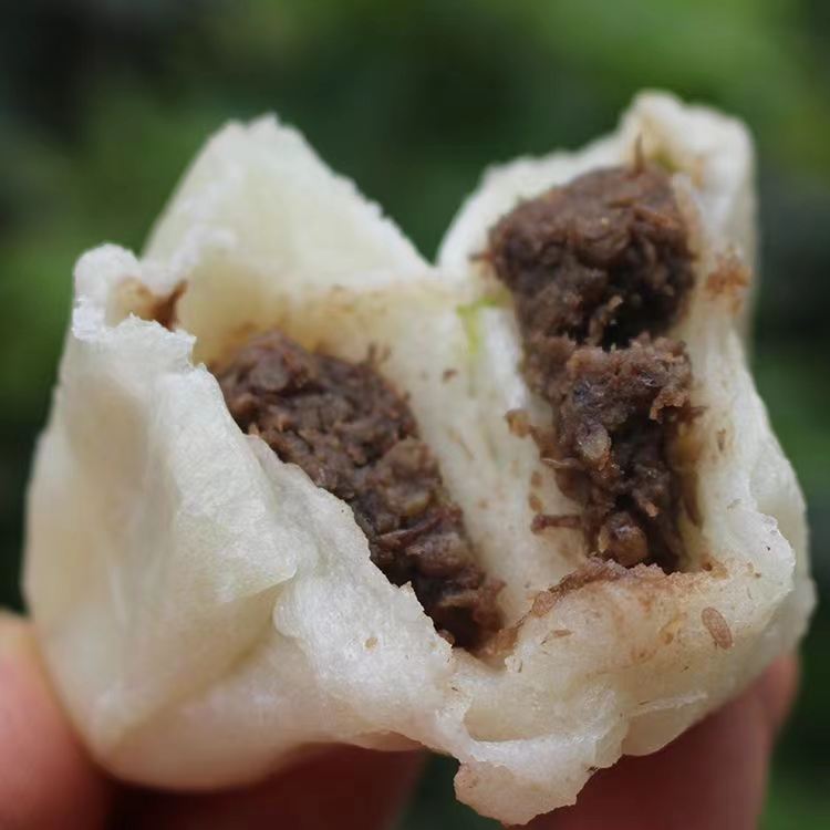 安顺豆沙包酸辣椒肉沫包买10个送3个共13个