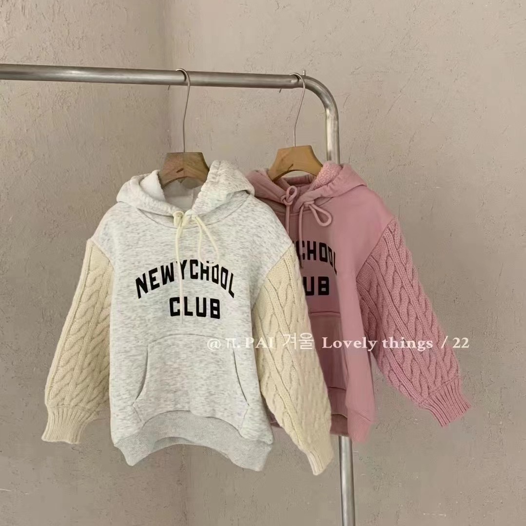 火火云精品折扣撤柜时尚四季童装卫衣连帽外套女童带帽儿童加绒