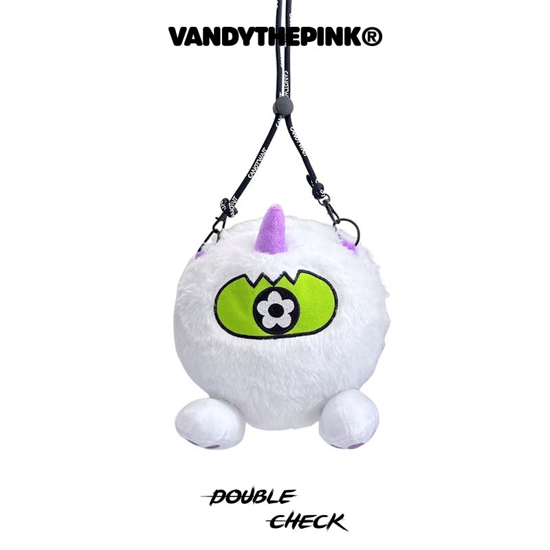 【DoubleCheck】CANOTWAIT联名VANDYTHEPINK食蝇仔单间斜挎手提包