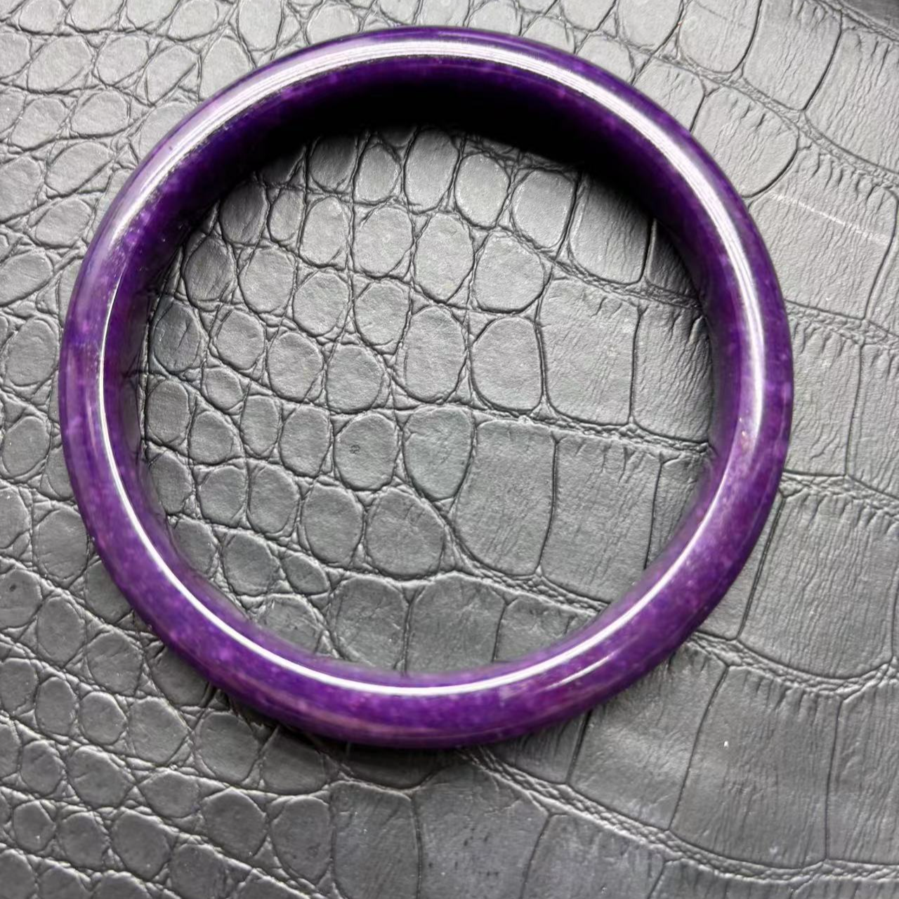 非金属珐琅手镯 A120时尚老油紫手镯