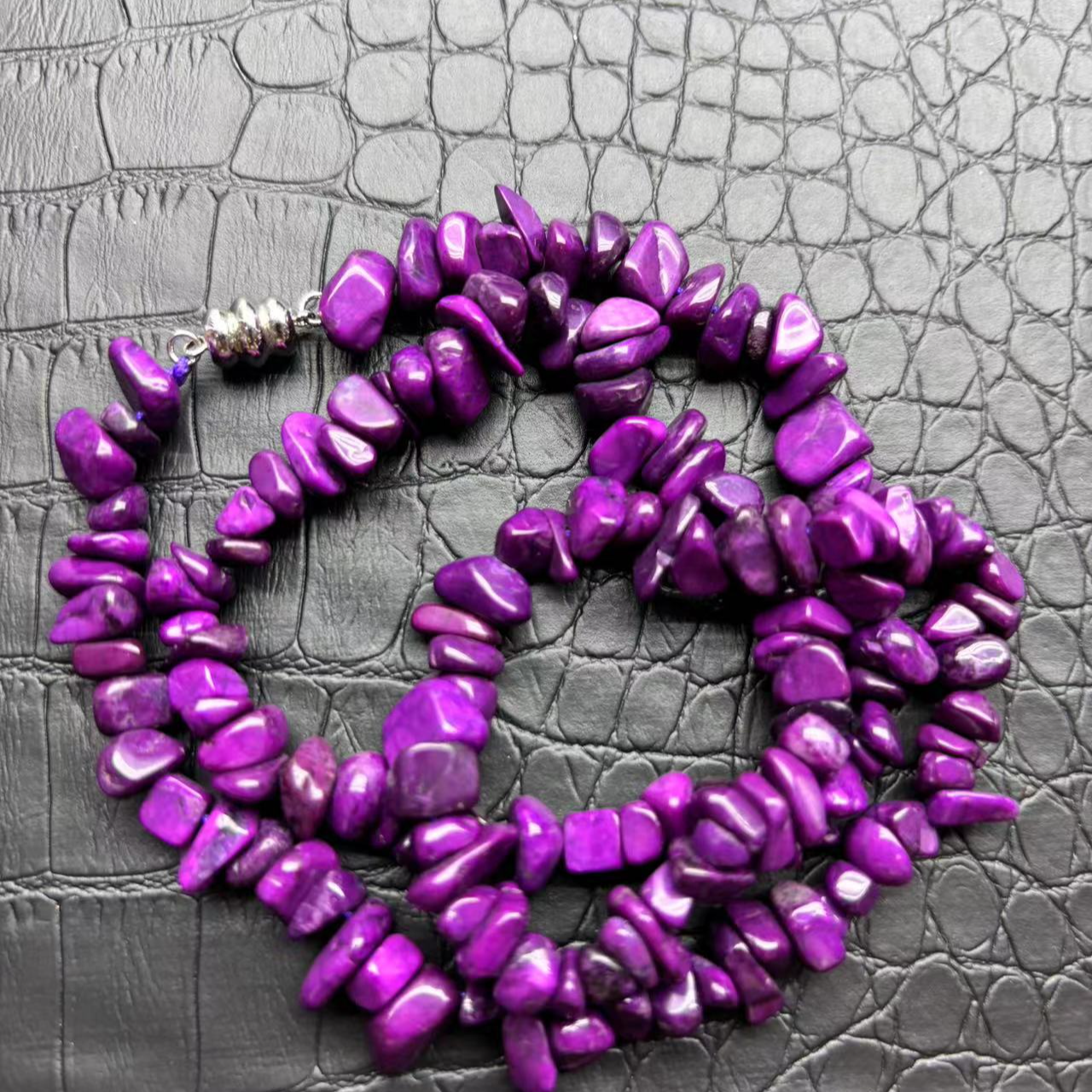 非金属珐琅项链 A27时尚碎石项链