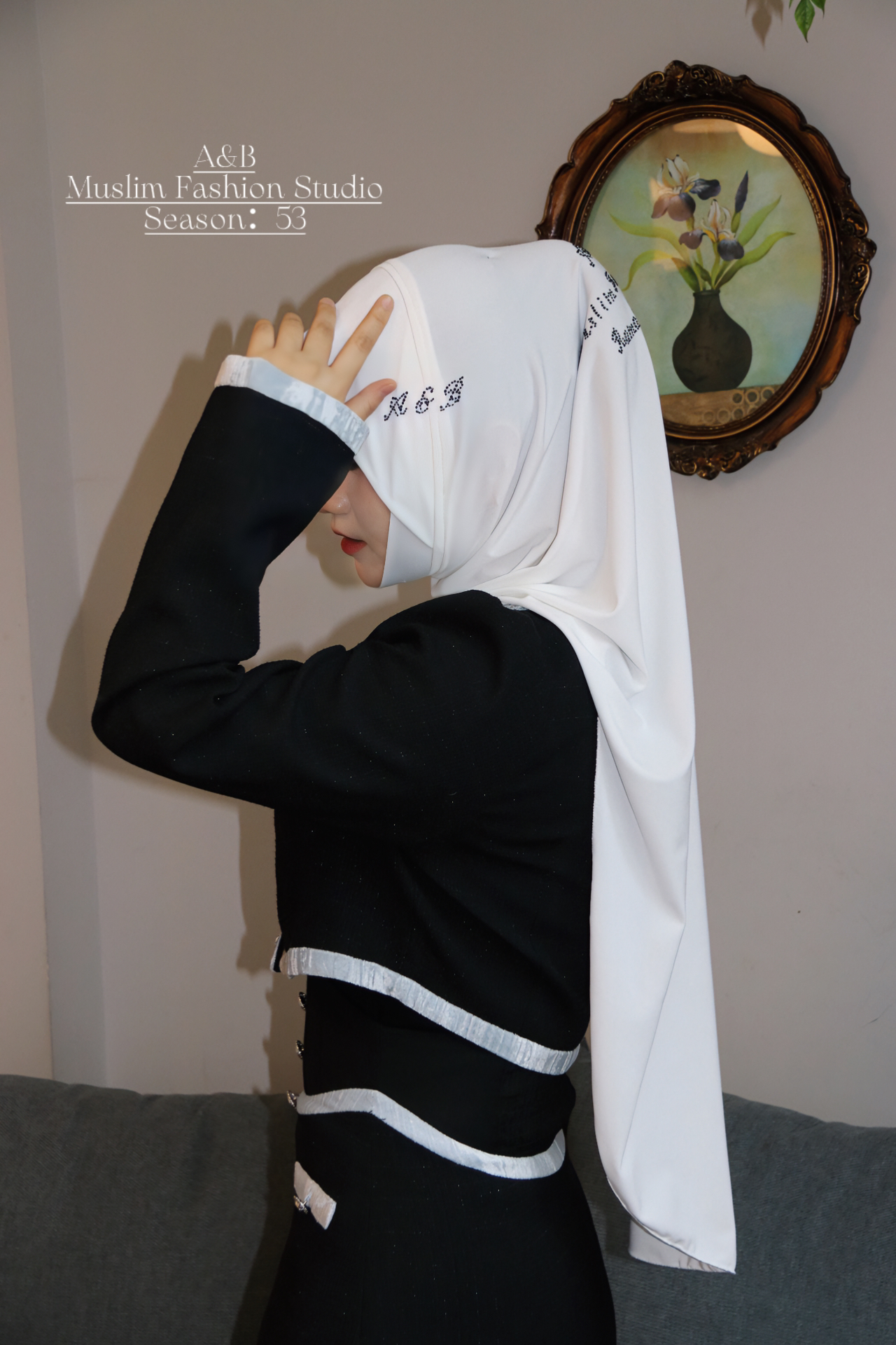 A&B Season：53 【雅】燕尾后摆头套薄款透气夏季休闲时尚