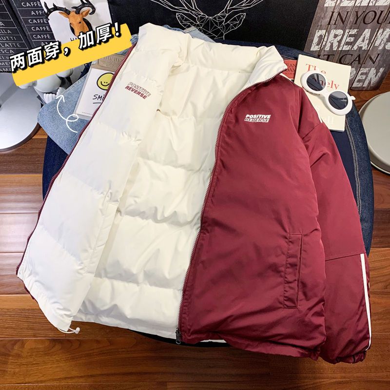 学生穿棒球棉服女保暖爆款2023新款冬oversize潮韩版冬季棉衣外套