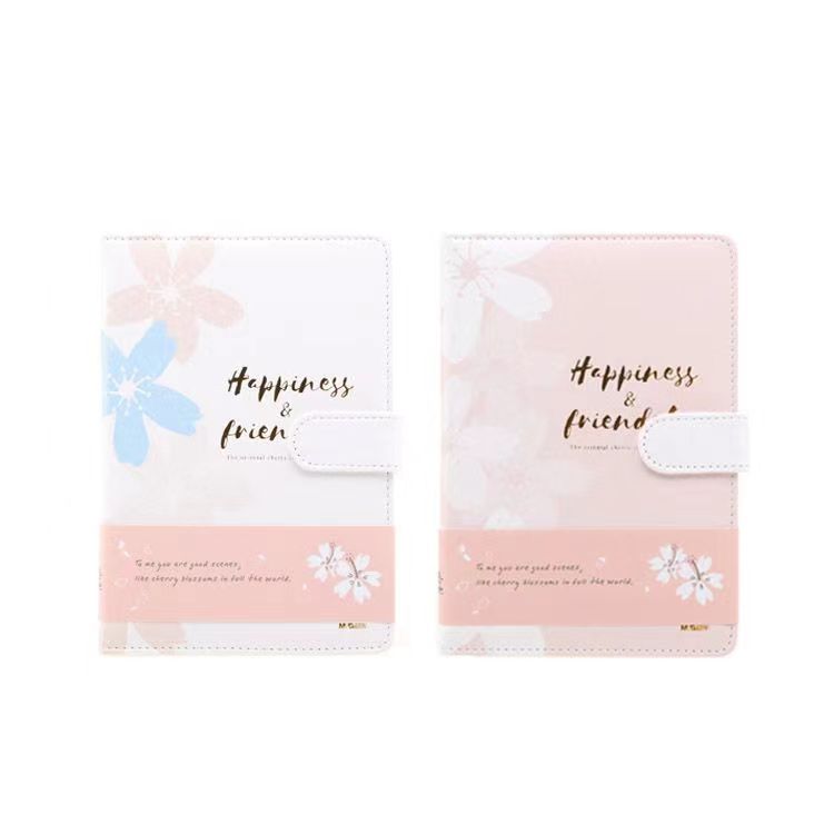 cg 樱花季限定32120PU磁扣本手账本MPY1BW29