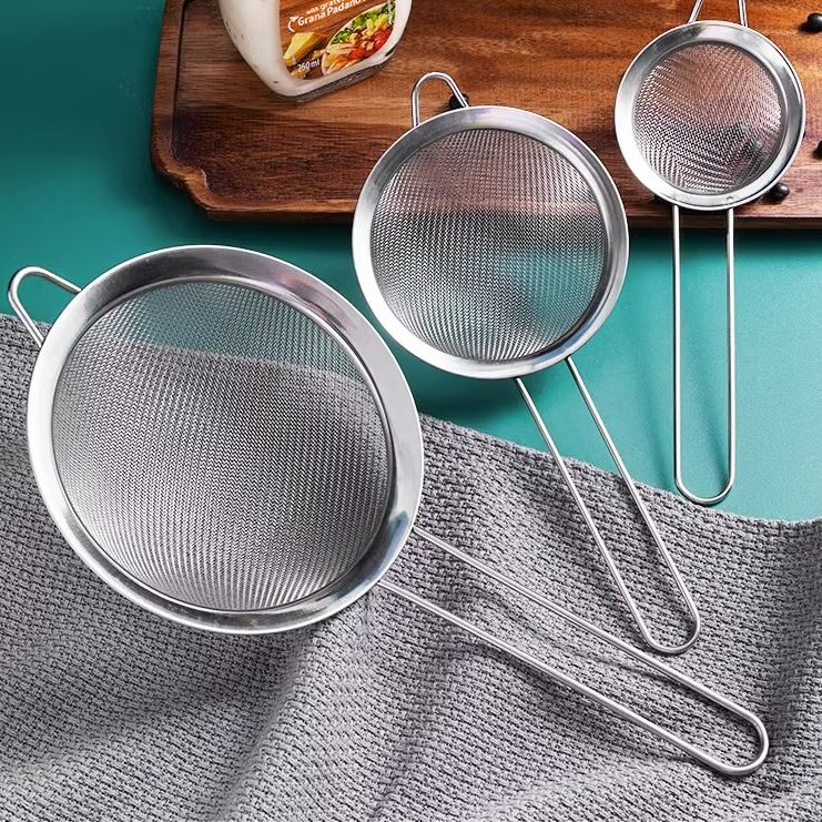 漏勺家用厨房笊篱过滤网捞面大号不锈钢捞饺子果汁豆浆筛滤油漏网