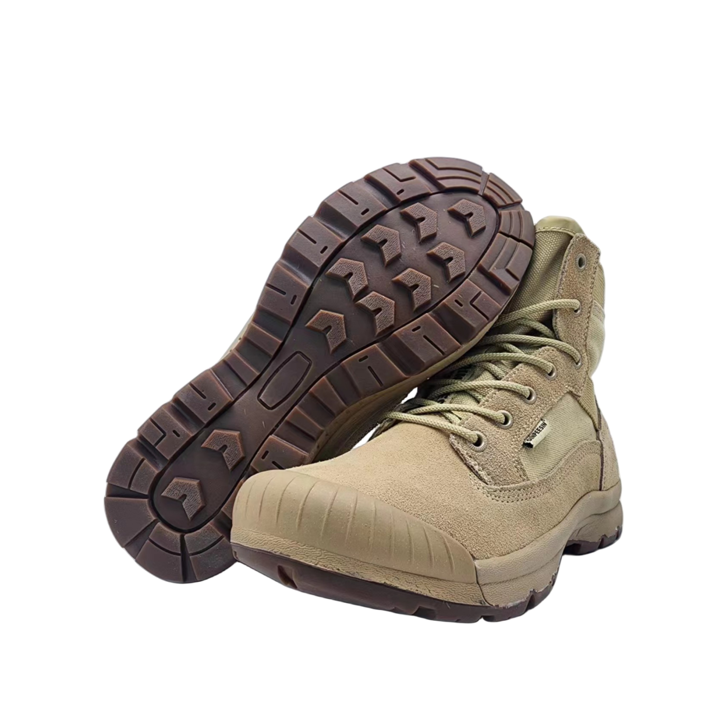 【丹普森】户外运动鞋徒步鞋作训鞋耐磨防滑透气越野男士登山鞋中帮