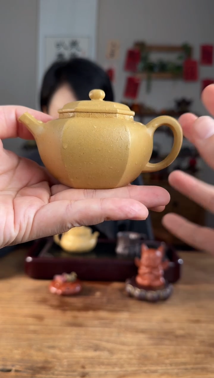 【闪购商品】紫砂茶壶六如  梨皮