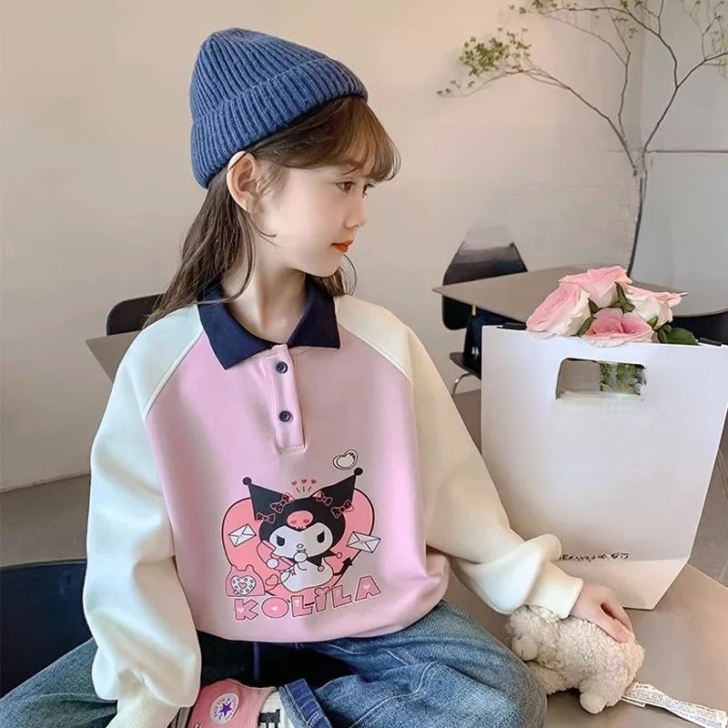 女童卫衣春秋款2023新款洋气儿童秋装小女孩秋季童装上衣潮