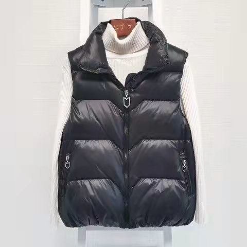 波司豋羽绒服马甲女短款2022新款秋冬韩版宽松百搭立领背心坎肩马
