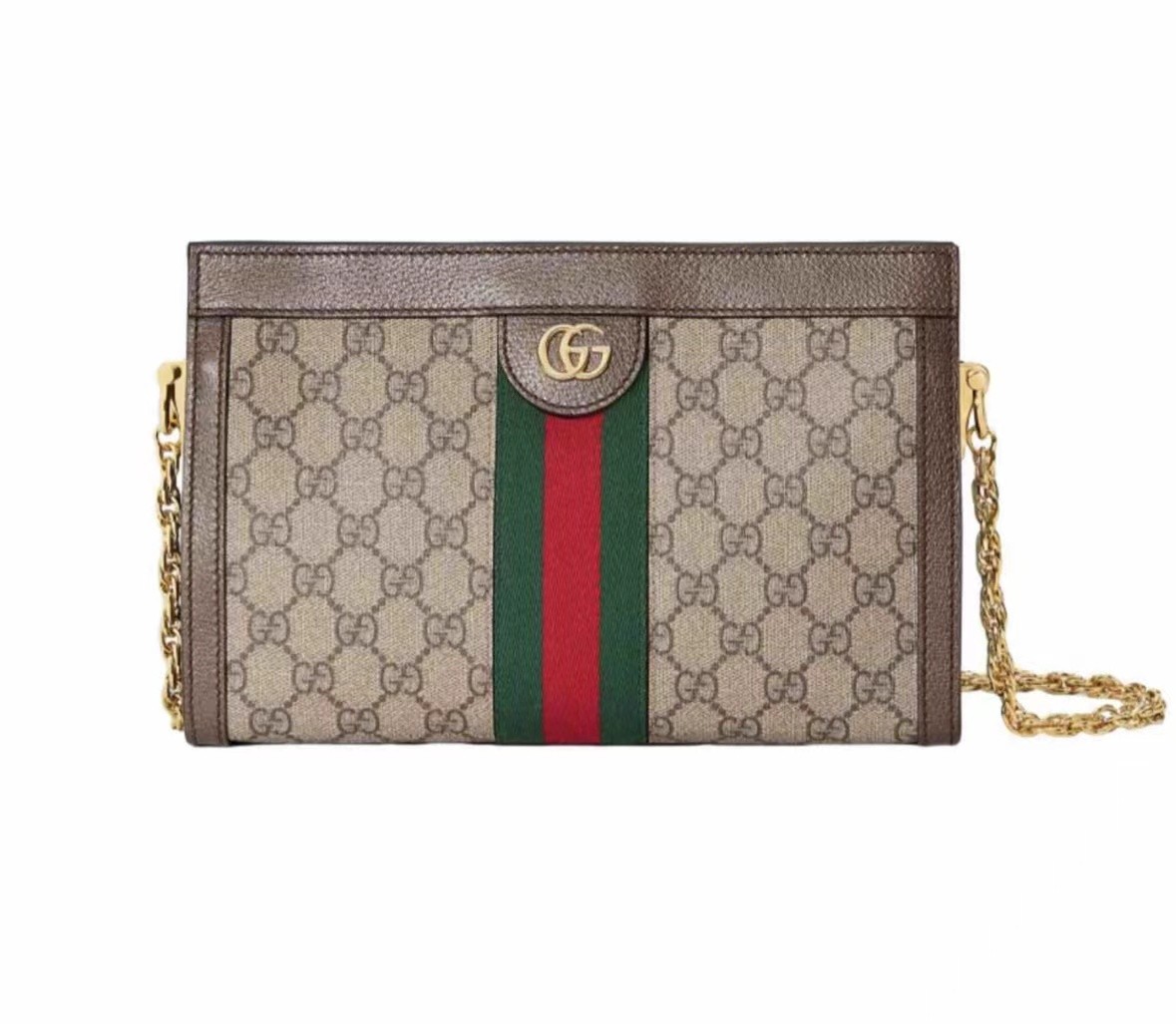 95新 GUCCI/古驰 云朵奢品/Gucci ophidia 夹子包 小号/95新