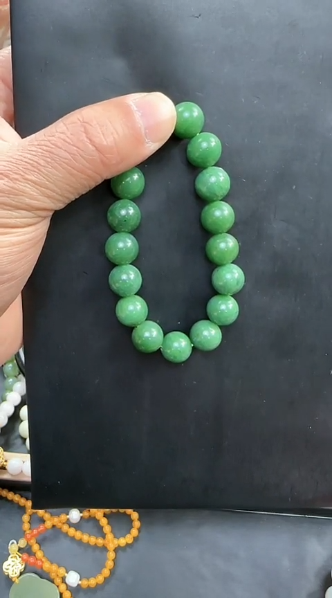 【闪购商品】和田玉颈饰未镶嵌老坑碧玉