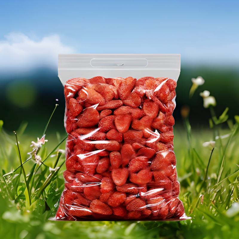 【年货】草莓干蜜饯水果干果脯袋装净重250g-1000g零食小吃热卖解馋