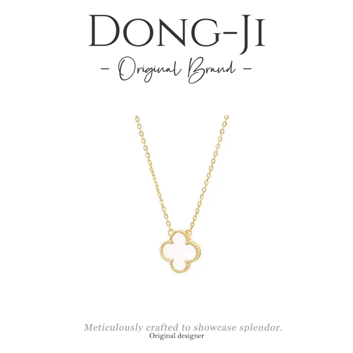 铜合金项链 【DONGJI专属】XL3137轻奢简约小众时尚百搭项链