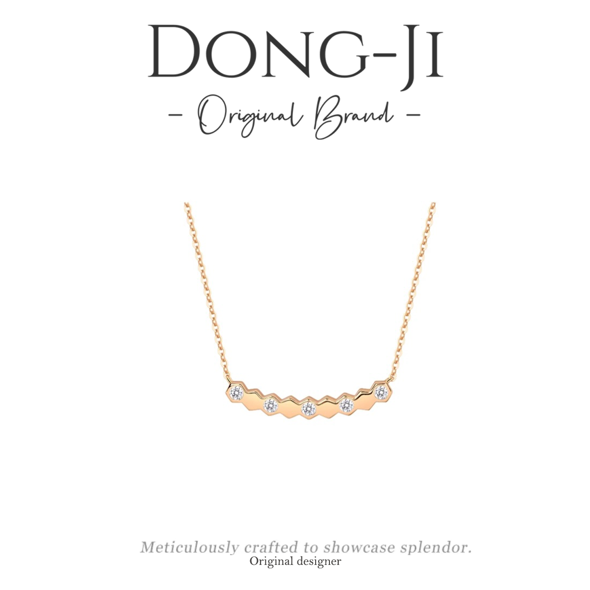 铜合金项链 【DONGJI专属】XL3119甜美秋冬新款CNC精工时尚百搭项链