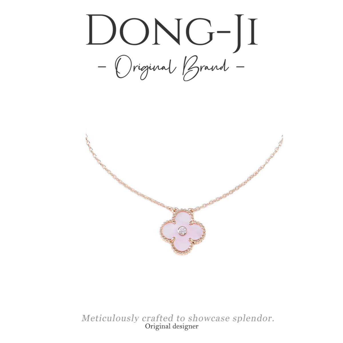 铜合金项链 【DONGJI专属】XL3121甜美秋冬新款百搭少女项链