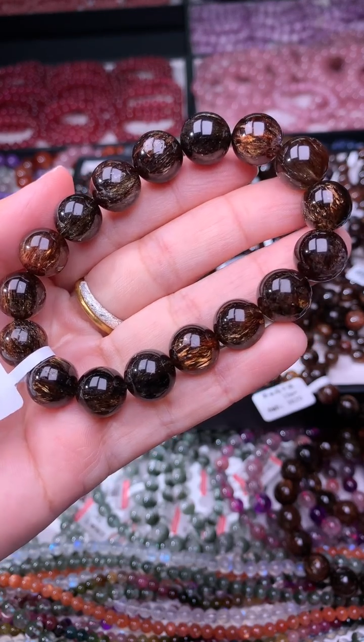 【闪购商品】水晶手链未镶嵌黑金超A12