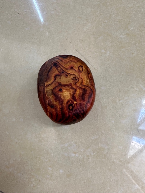 黄花梨盘玩手把件