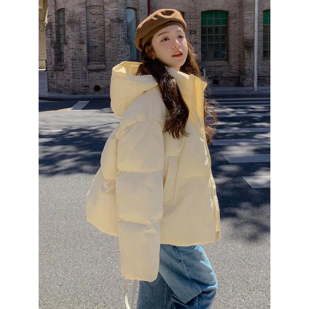 新款2023年新款小个子羽绒服女冬季韩系爆款设计感羽绒服短