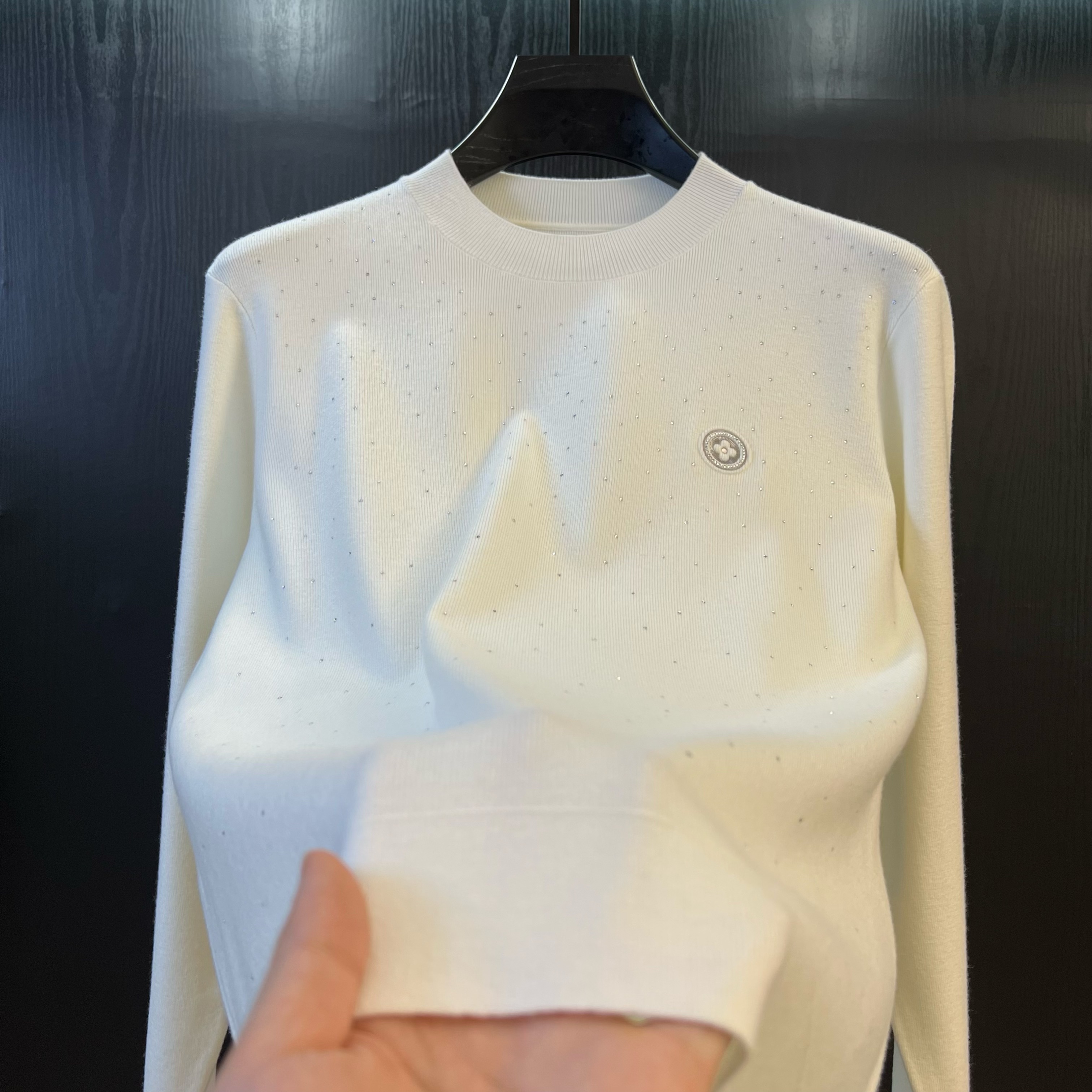 满天星天丝羊毛！秋冬男士圆领羊毛衫百搭时尚毛衣长袖潮流针织衫