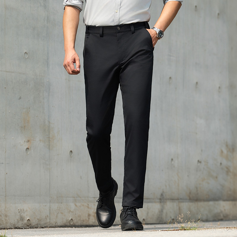 【龙牙】隐之骁骑九分锥形裤男士通勤穿搭户外休闲百搭舒适休闲裤