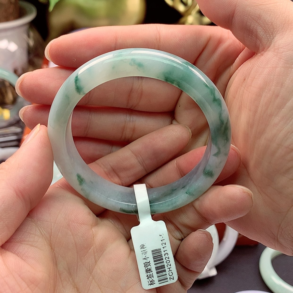 【闪购商品】翡翠手镯未镶嵌❤️****