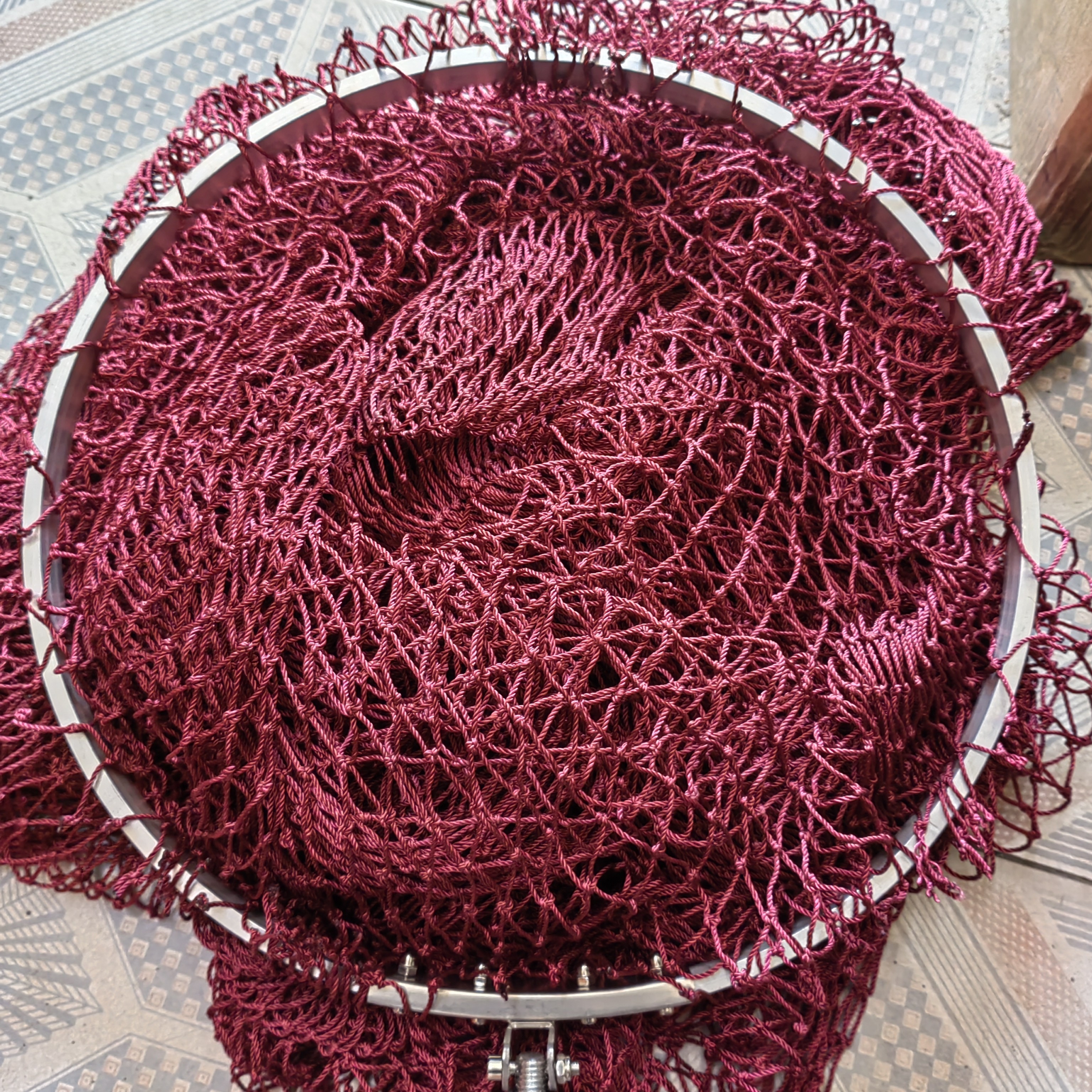 青鱼草鱼大物渔护鱼护网袋纯手工编织超大号加长黑坑水库钓鱼包邮