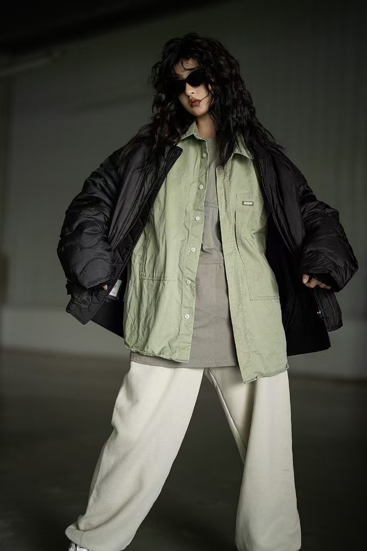 蒙蒙潮童2024冬款儿童羽绒服黑色男女童百搭中大童羽绒服潮酷保暖